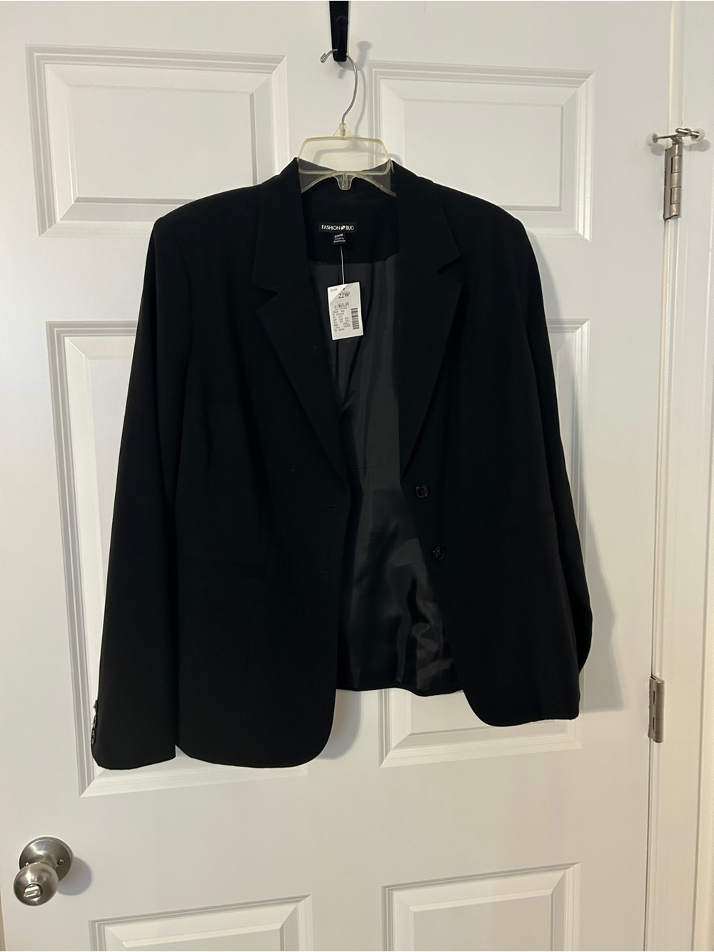 Fashion Bug Black Women's Classic Blazer. NWT